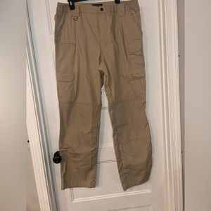 5.11 Tactical Size 38/34 Military Heavy Duty Khaki Cargo Pants Firefighter